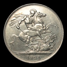 1821 crown reverse