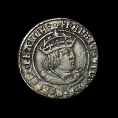 Henry VIII groat obverse