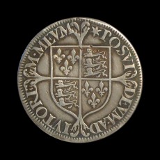 Elizabeth I milled shilling reverse