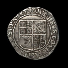 James I shilling reverse