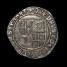 James I shilling obverse