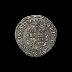 Charles I threepence reverse