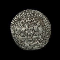 Henry VII groat obverse