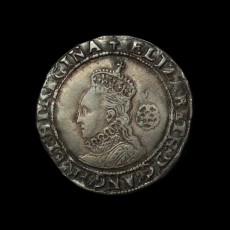 Elizabeth I sixpence obverse