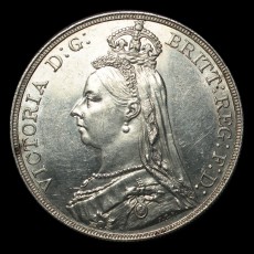 1888 crown obverse