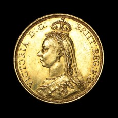 Victoria two pounds obverse
