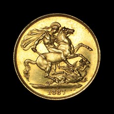 Victoria two pounds reverse