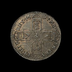 William III shilling reverse