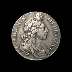 William III shilling obverse