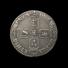 William III shilling reverse