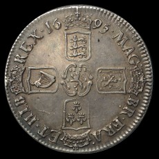 William III crown reverse