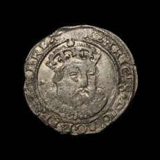 Henry VIII groat obverse