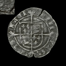 Henry VIII groat reverse