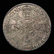 William and Mary crown reverse