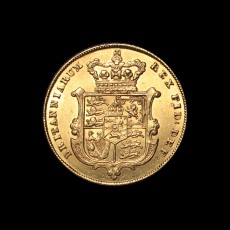 1829 sovereign reverse