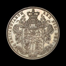 George IV proof halfcrown reverse