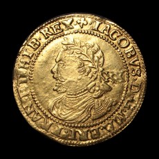James I laurel obverse