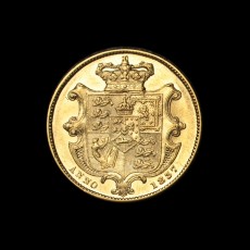 William IV sovereign reverse