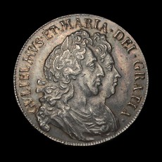 1693 halfcrown obverse
