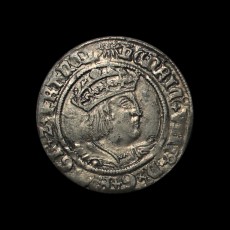 Henry VIII groat obverse