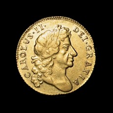 Charles II guinea obverse