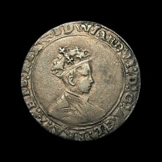Edward VI shilling obverse