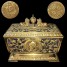 Edward III noble in casket obverse