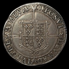 Elizabeth I crown reverse
