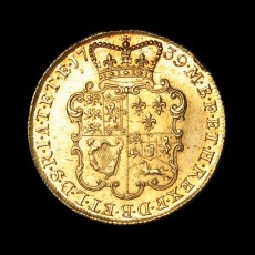 George II two guineas