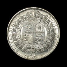 1889 halfcrown reverse