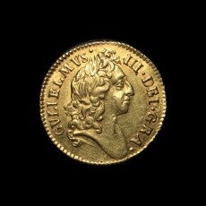 1698 half guinea obverse