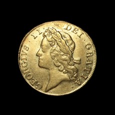 1733 guinea obverse