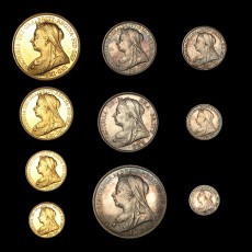1893 proof set obverse