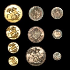 1893 proof set reverse