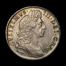 1698 halfcrown obverse