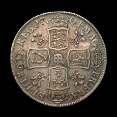 1704 halfcrown reverse