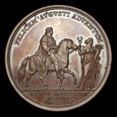 George IV coronation reverse