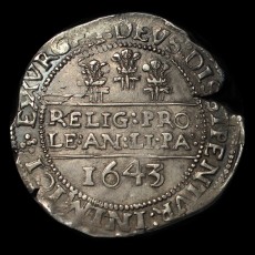 Charles I halfcrown reverse