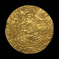 Edward IV ryal obverse