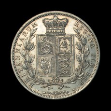 1886 halfcrown reverse