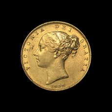1838 sovereign obverse