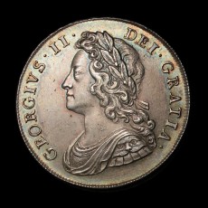 1741 halfcrown obverse