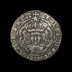 Henry VII groat obverse