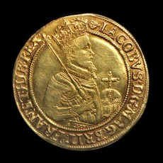 James I unite obverse