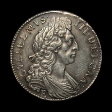1697 halfcrown obverse