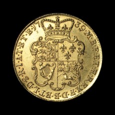 1739 two guineas reverse