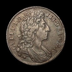 1701 halfcrown obverse