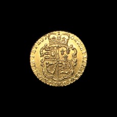 1762 quarter guinea reverse