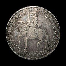 Charles I halfcrown obverse