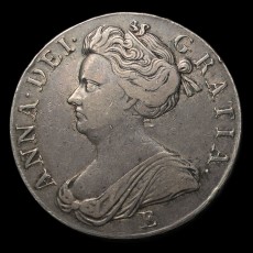 1707 crown obverse